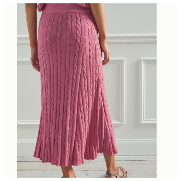 Anthropologie Angeline Sweater Knit  Midi Skirt M - Picture 3 of 11